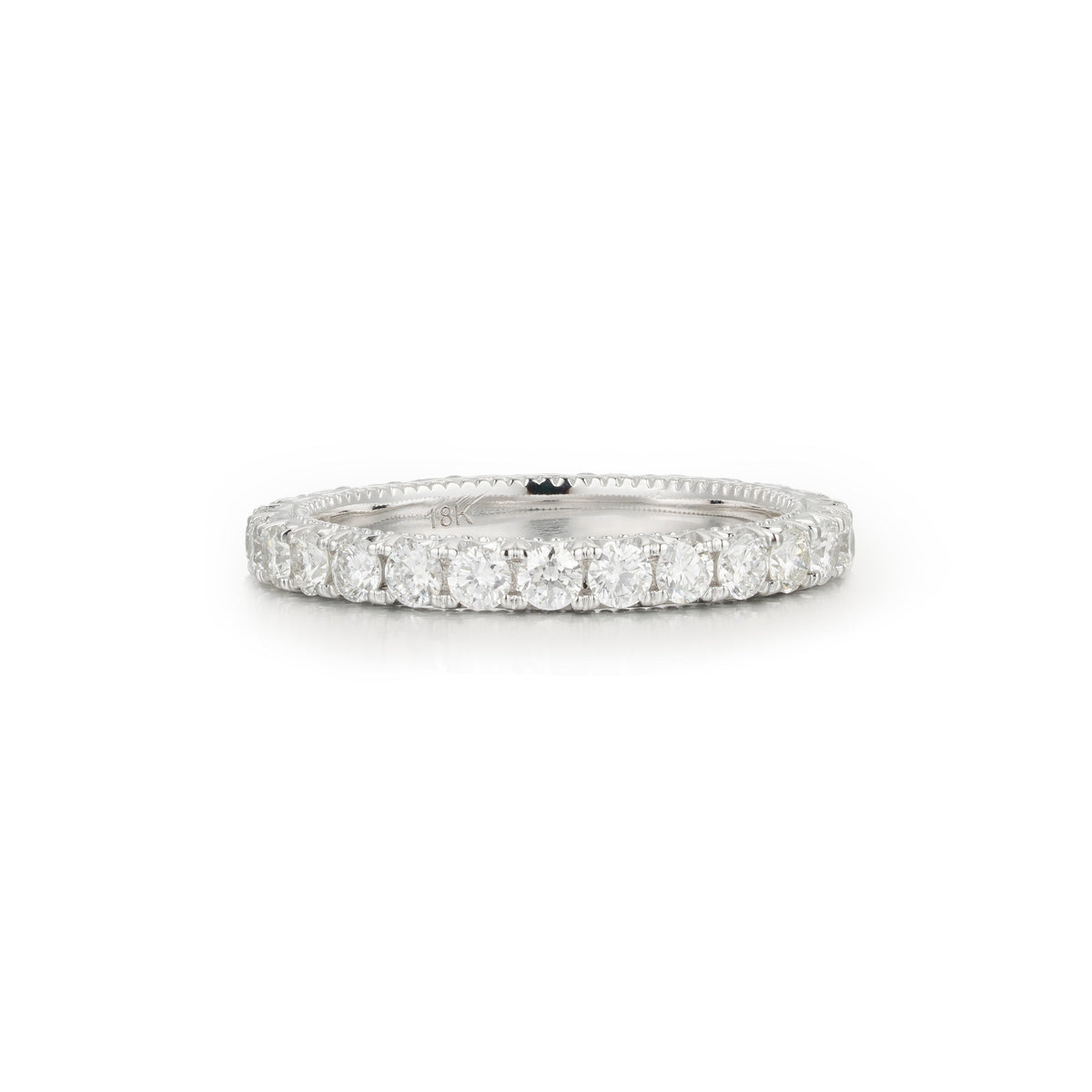 Orchid Gems 4 Pointers Miracle Edge Eternity Band
