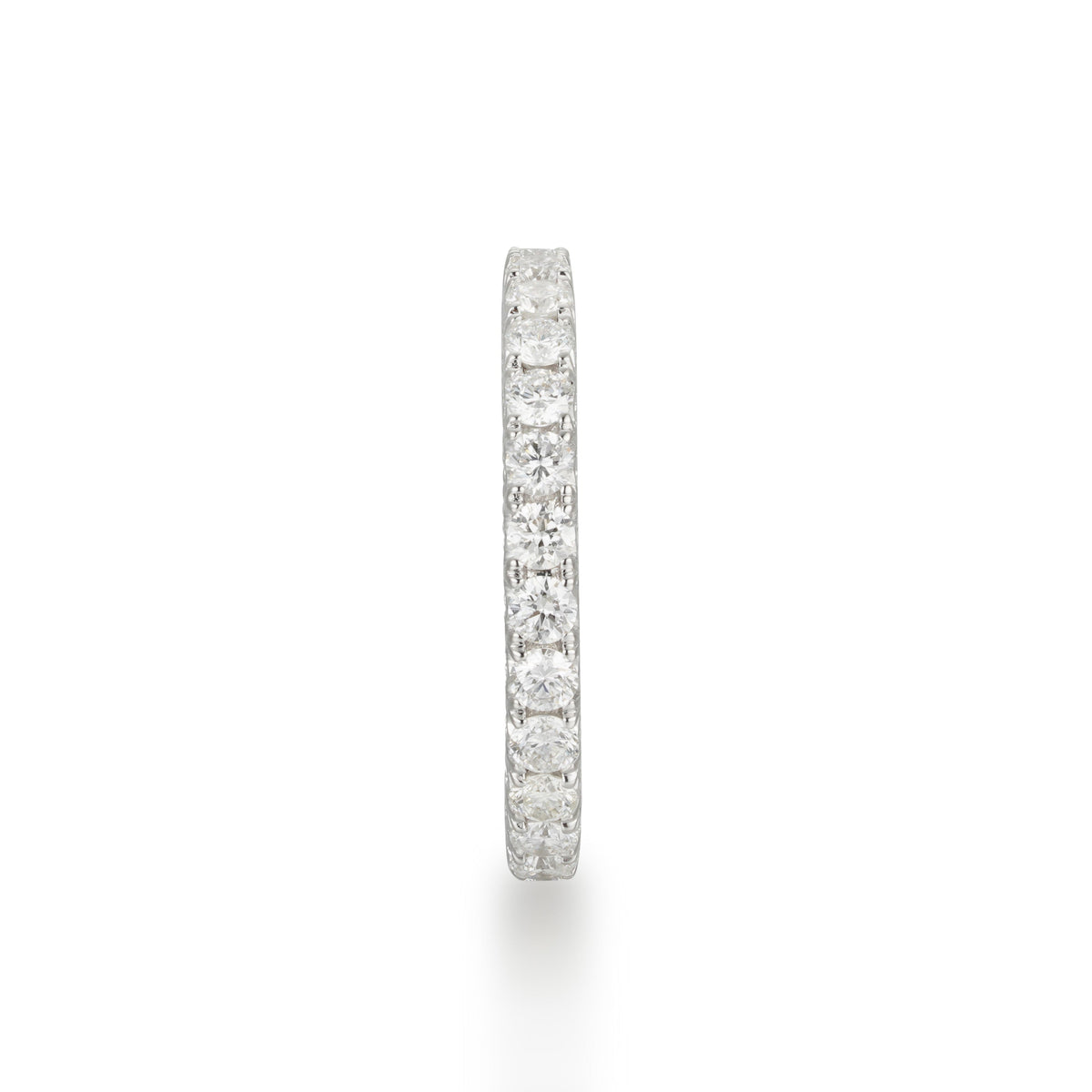 Orchid Gems 4 Pointers Miracle Edge Eternity Band