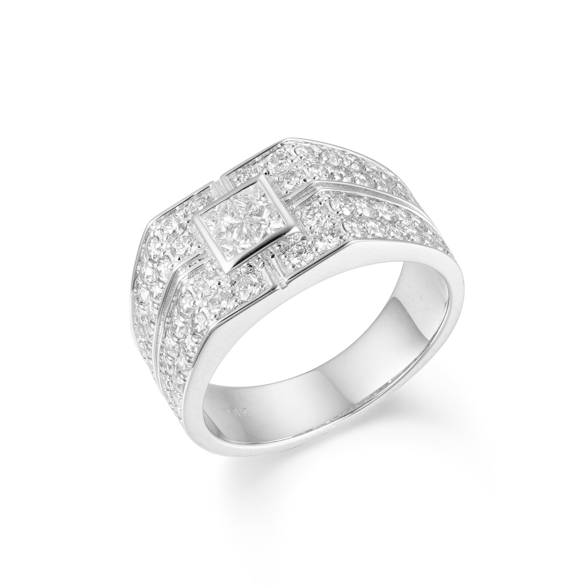 Orchid Gems Monarch&#39;s Diamond Ring