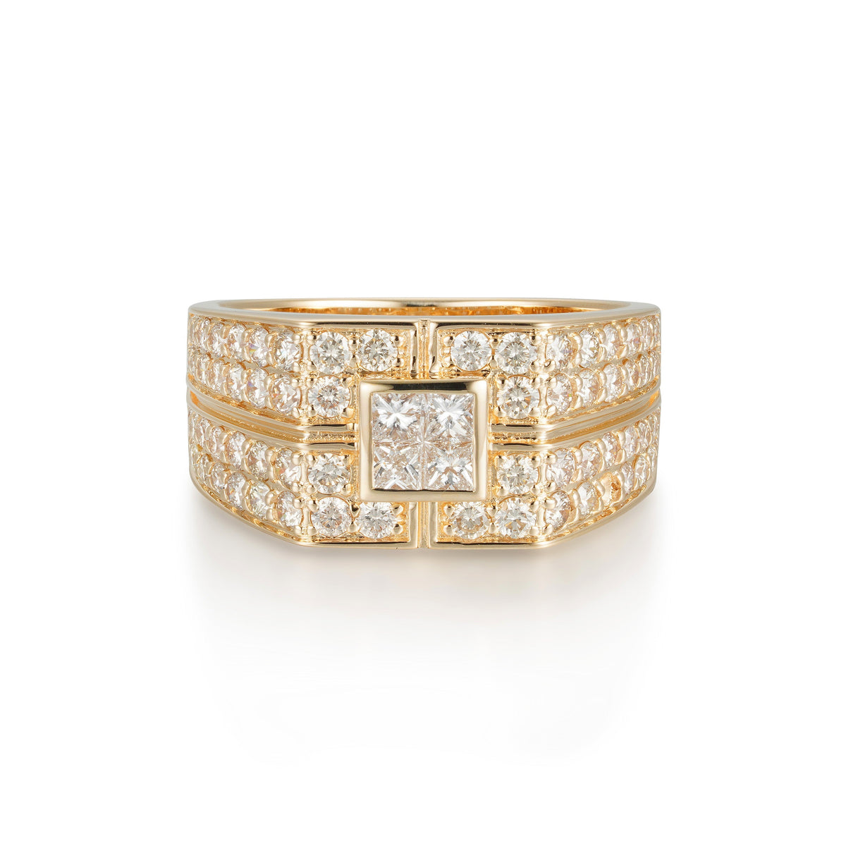 Orchid Gems Monarch&#39;s Diamond Ring