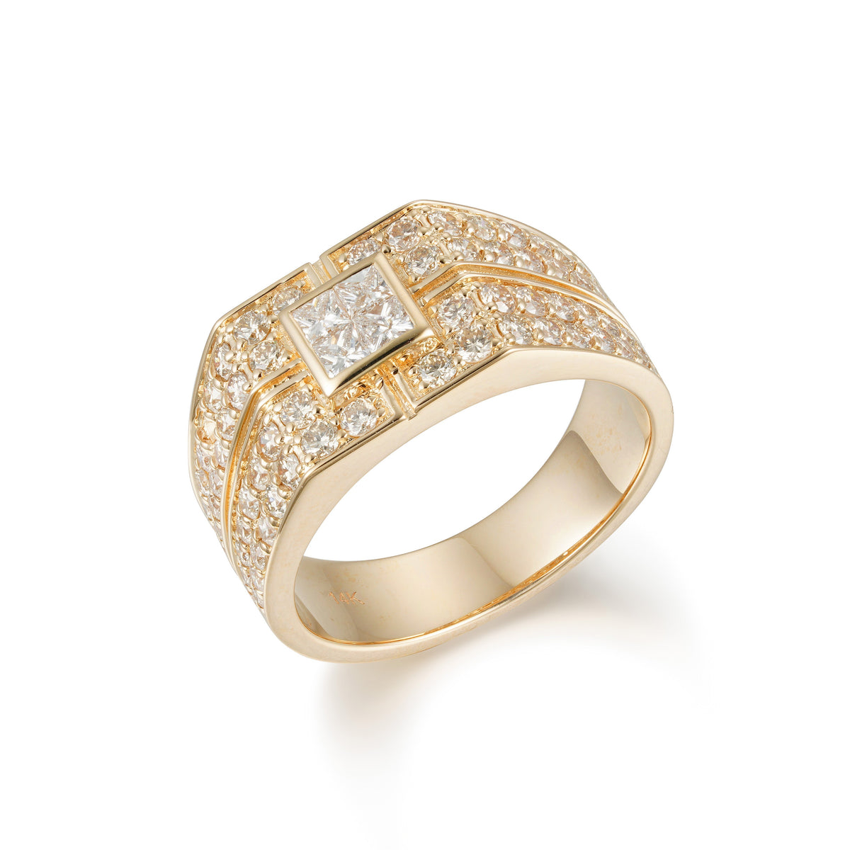 Orchid Gems Monarch&#39;s Diamond Ring